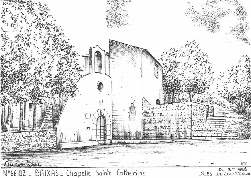Cartes postales BAIXAS - chapelle ste catherine