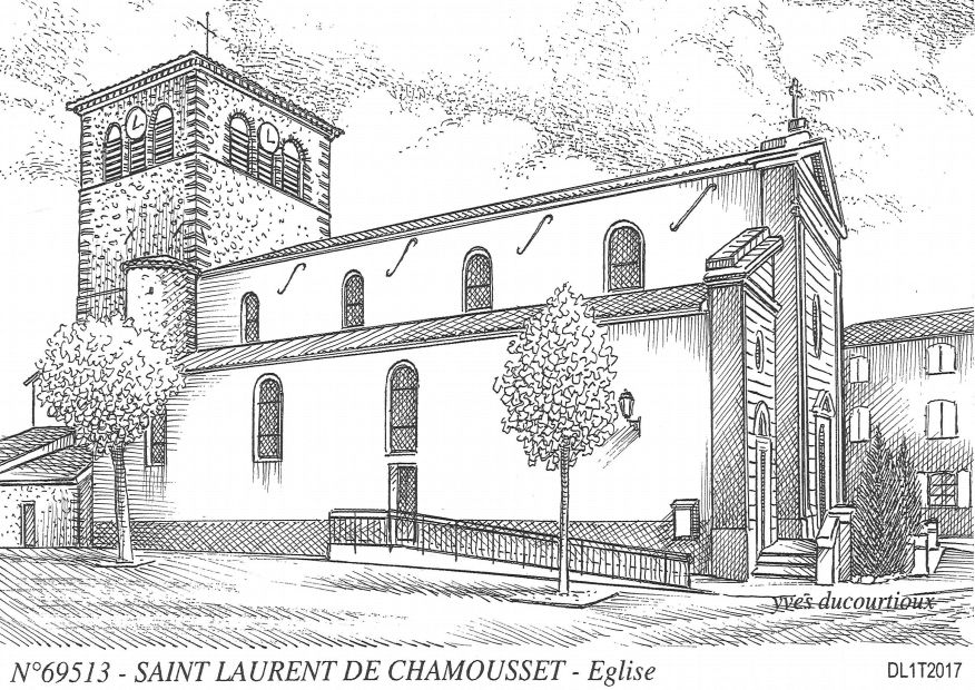 Souvenirs ST LAURENT DE CHAMOUSSET - glise