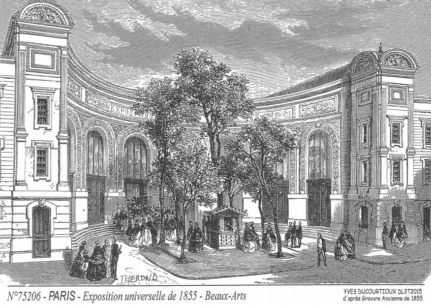 Souvenirs PARIS - exposition universelle de 1855