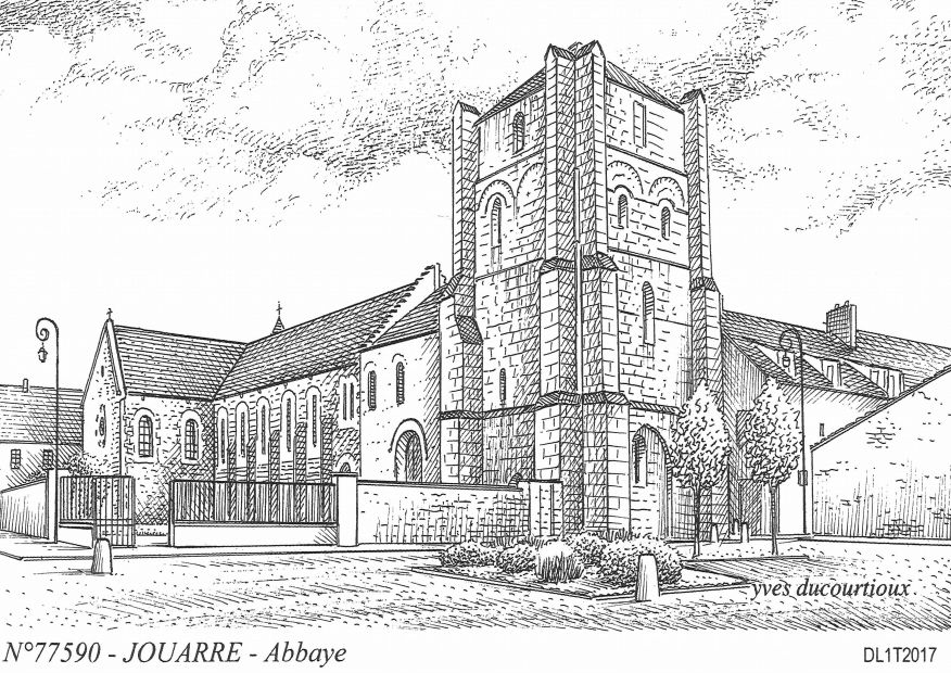 Souvenirs JOUARRE - abbaye