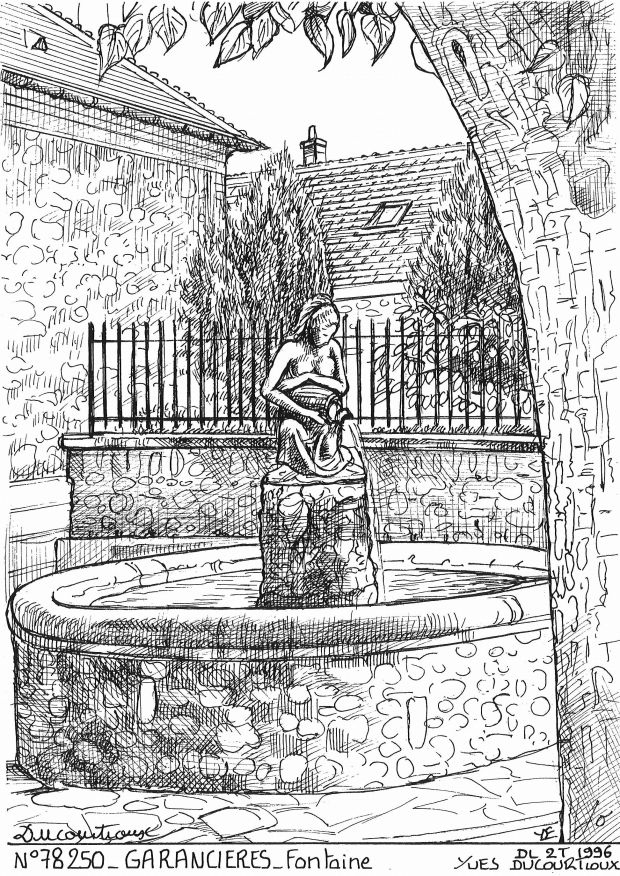 Souvenirs GARANCIERES - fontaine