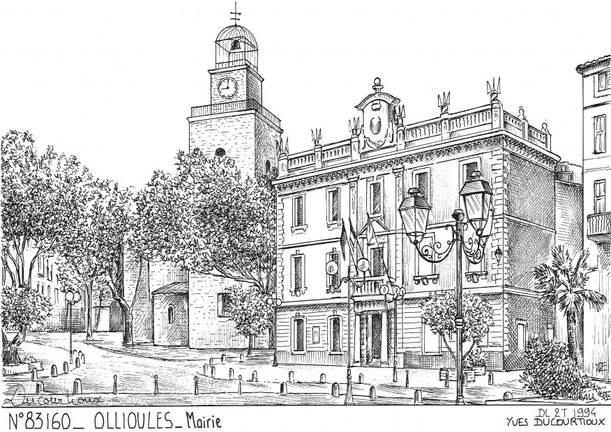 Souvenirs OLLIOULES - mairie