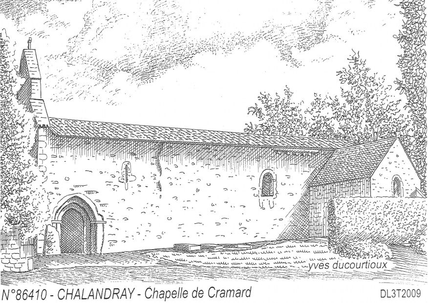 Cartes postales CHALANDRAY - chapelle de cramard