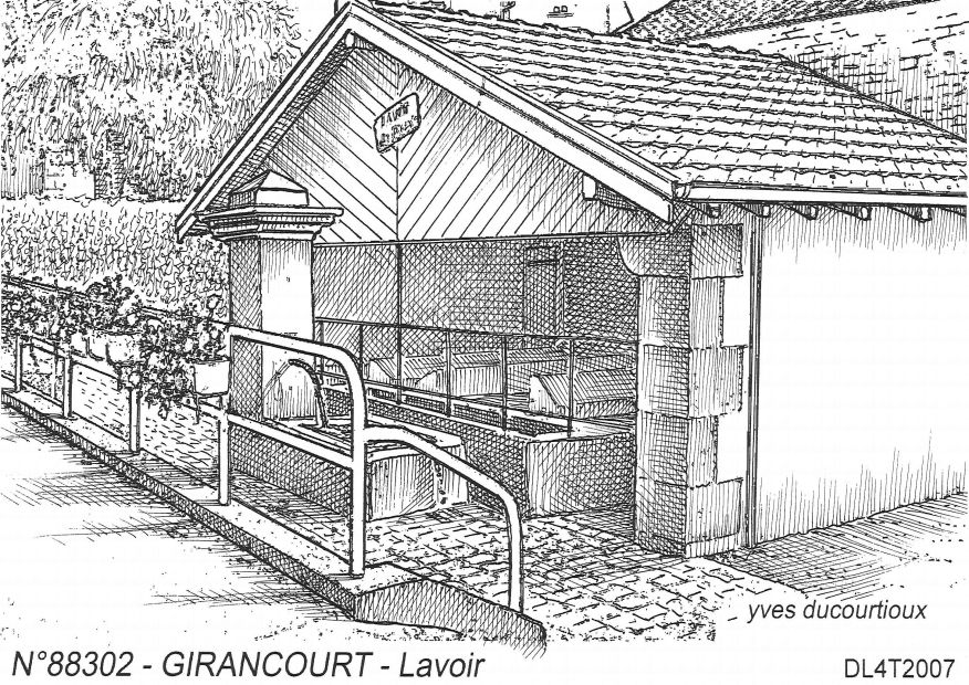 Cartes postales GIRANCOURT - lavoir