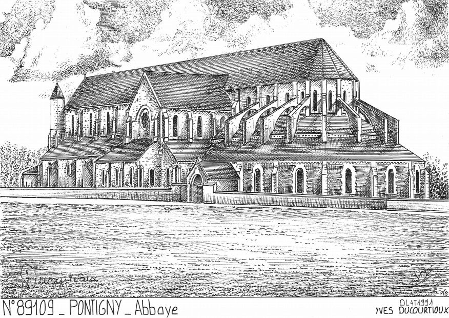 Souvenirs PONTIGNY - abbaye