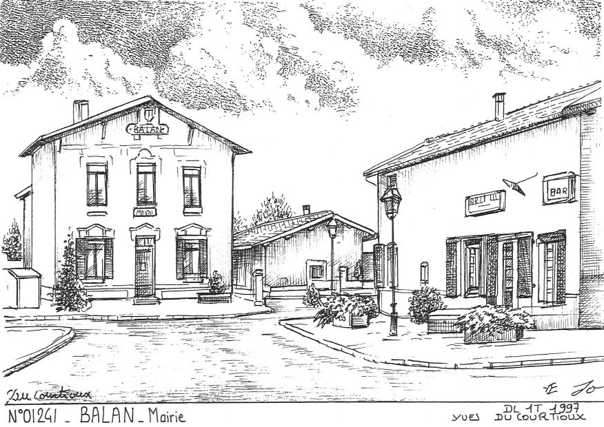 N 01241 - BALAN - mairie