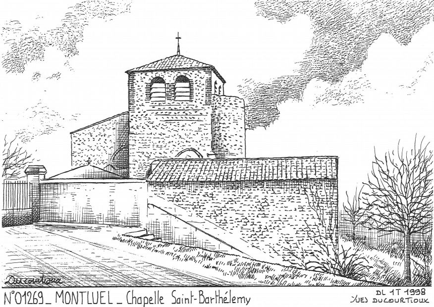 N 01269 - MONTLUEL - chapelle st barthelémy