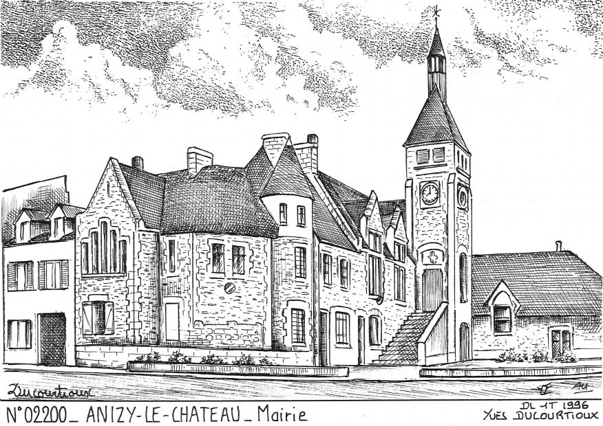 N 02200 - ANIZY LE CHATEAU - mairie