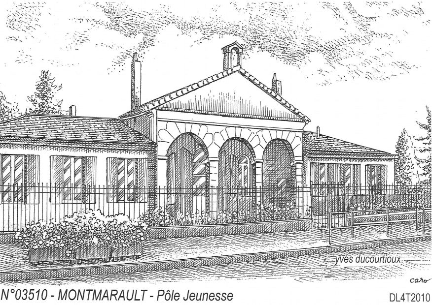 N 03510 - MONTMARAULT - pôle jeunesse