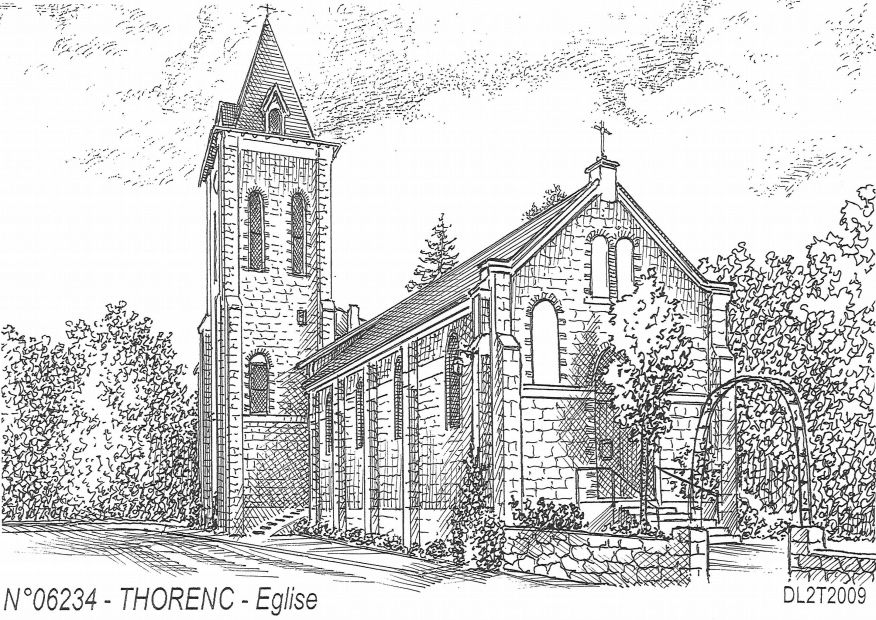 N 06234 - ANDON - église de thorenc
