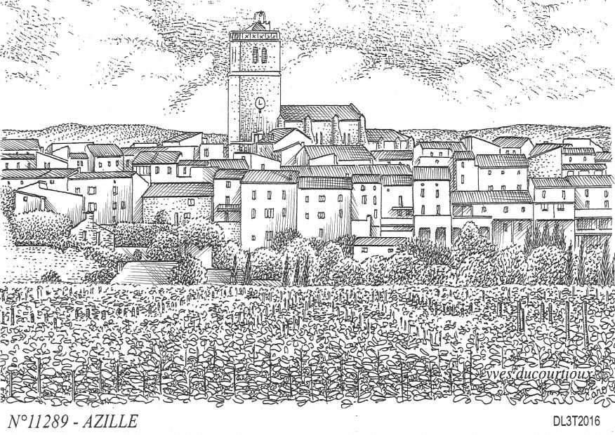 N 11289 - AZILLE - vue