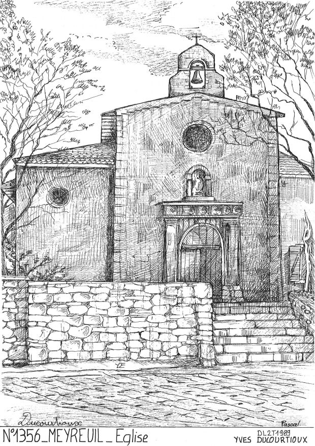 N 13056 - MEYREUIL - église