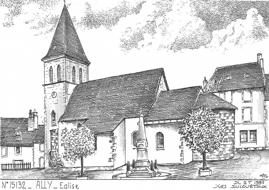 N 15132 - ALLY - église