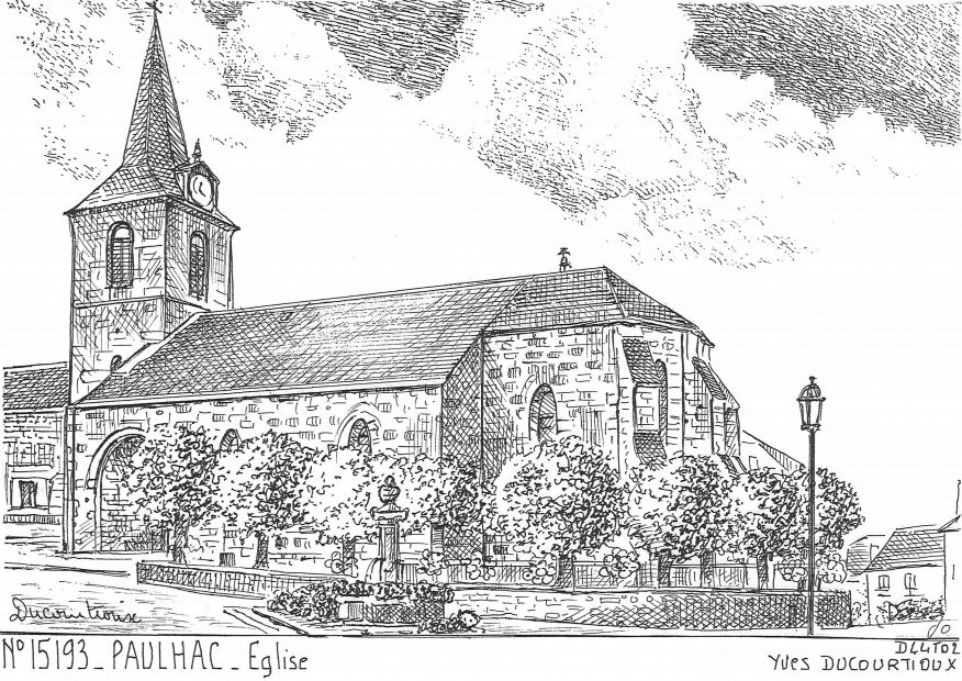 N 15193 - PAULHAC - église