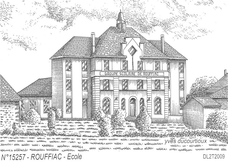 N 15257 - ROUFFIAC - école