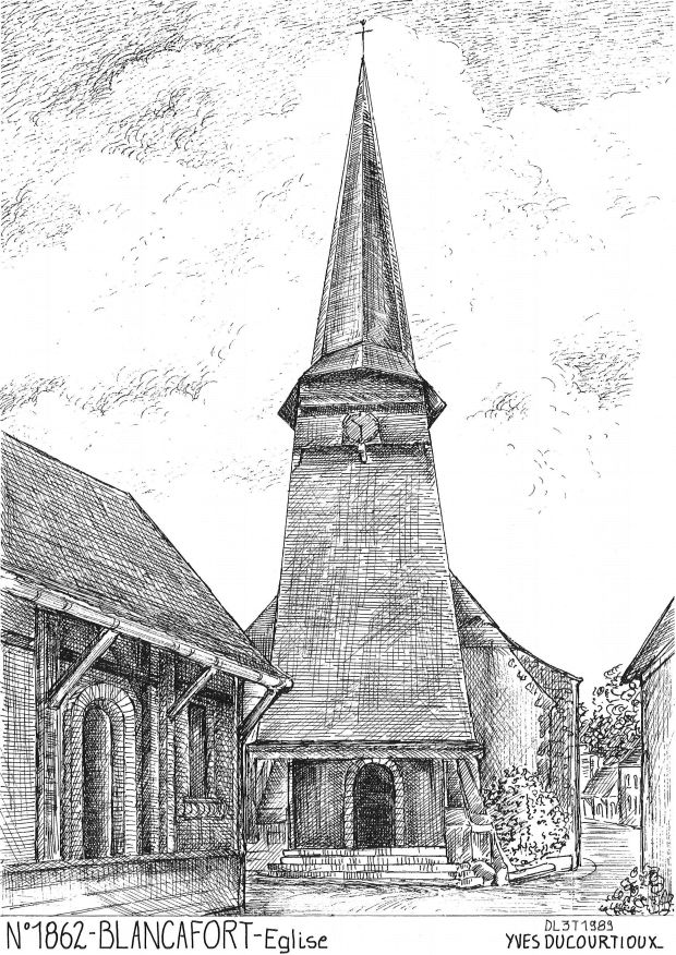 N 18062 - BLANCAFORT - église