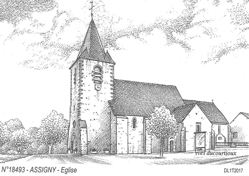 N 18493 - ASSIGNY - glise