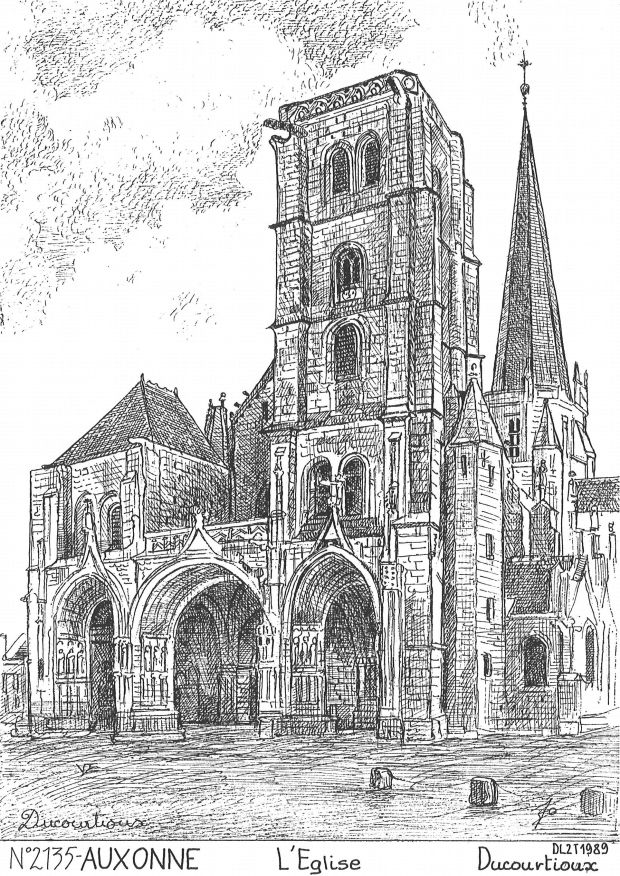 N 21035 - AUXONNE - l glise