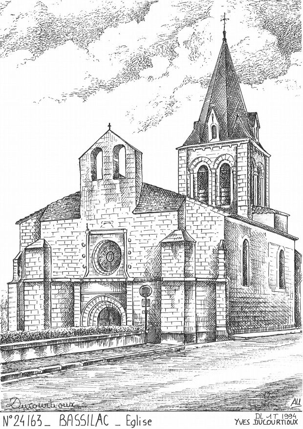 N 24163 - BASSILAC - �glise