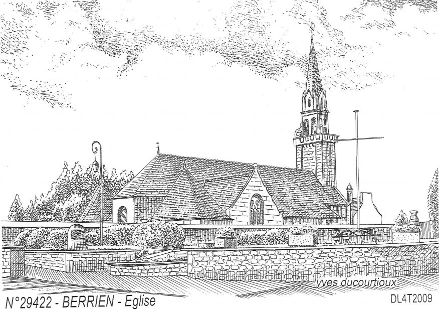 N 29422 - BERRIEN - glise