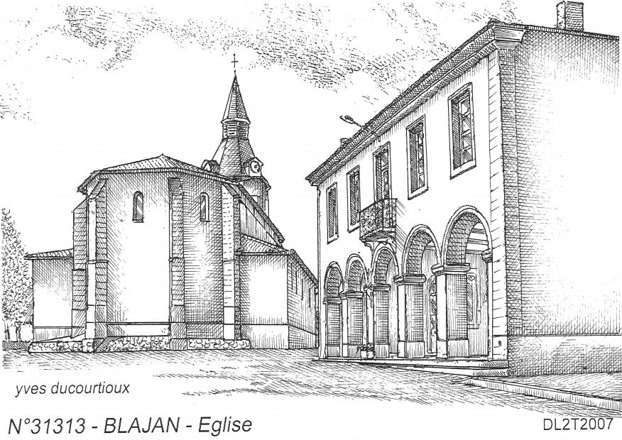 N 31313 - BLAJAN - église