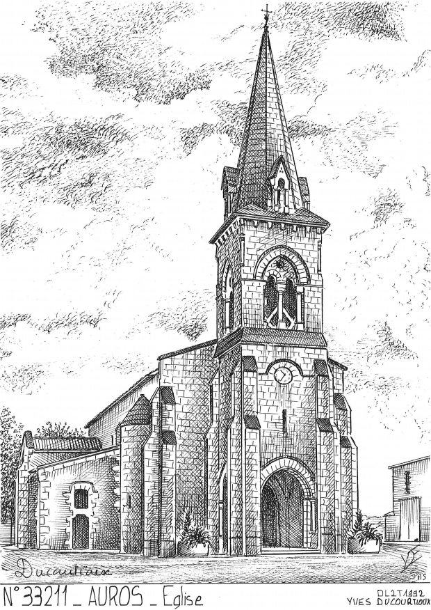 N 33211 - AUROS - glise