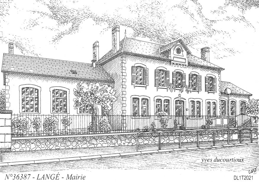 N 36387 - LANGE - mairie