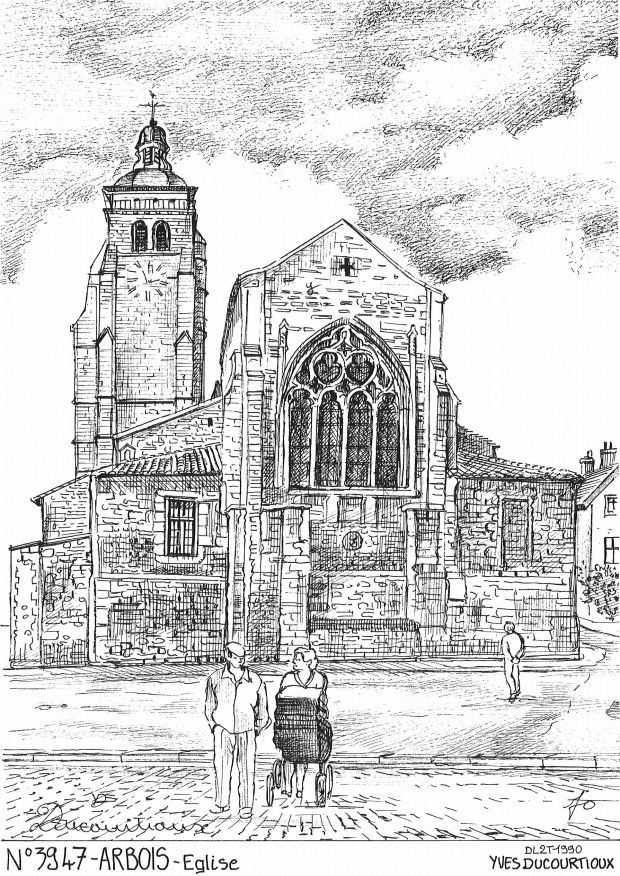 N 39047 - ARBOIS - �glise