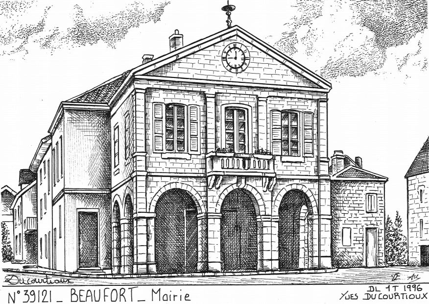 N 39121 - BEAUFORT - mairie