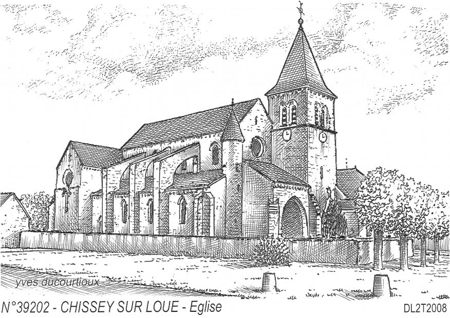 N 39202 - CHISSEY SUR LOUE - �glise