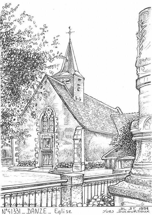 N 41331 - DANZE - église