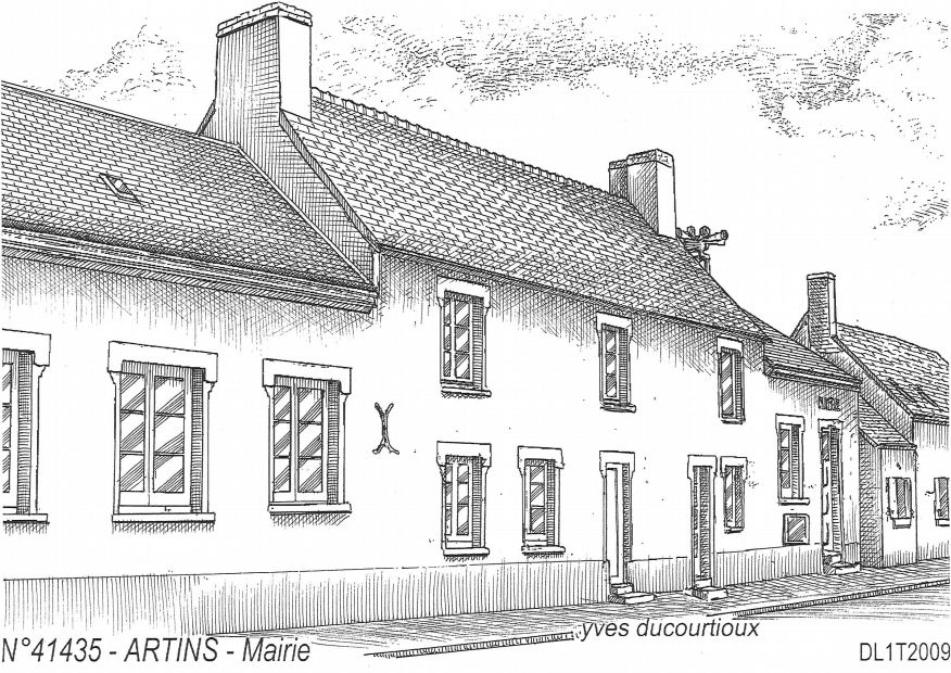 N 41435 - ARTINS - mairie