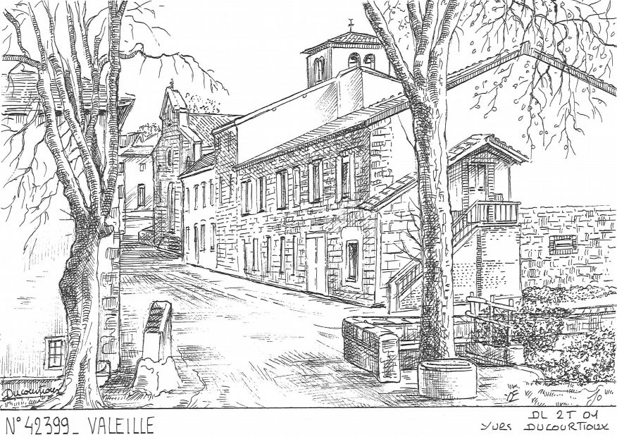 N 42399 - VALEILLE - vue