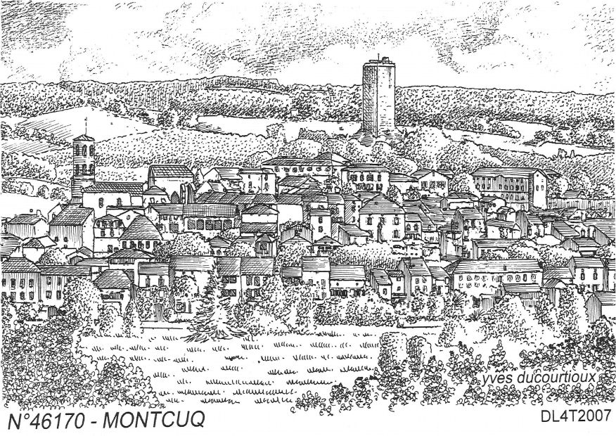 N 46170 - MONTCUQ - vue