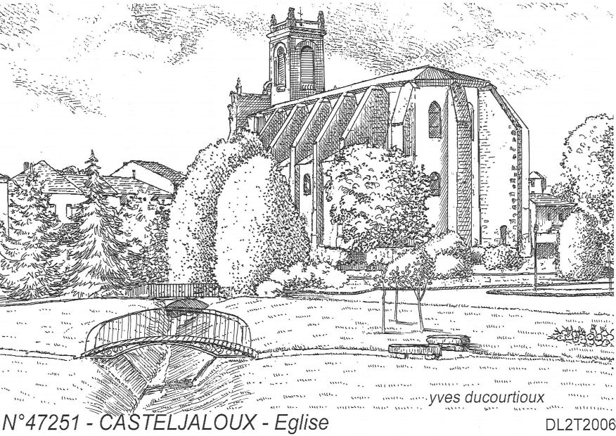 N 47251 - CASTELJALOUX - église