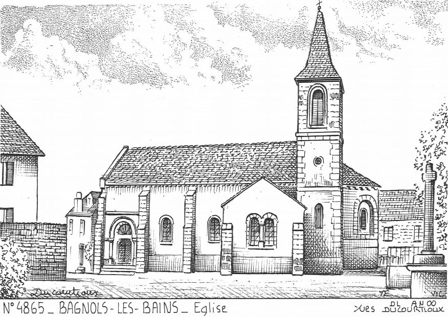 N 48065 - BAGNOLS LES BAINS - glise