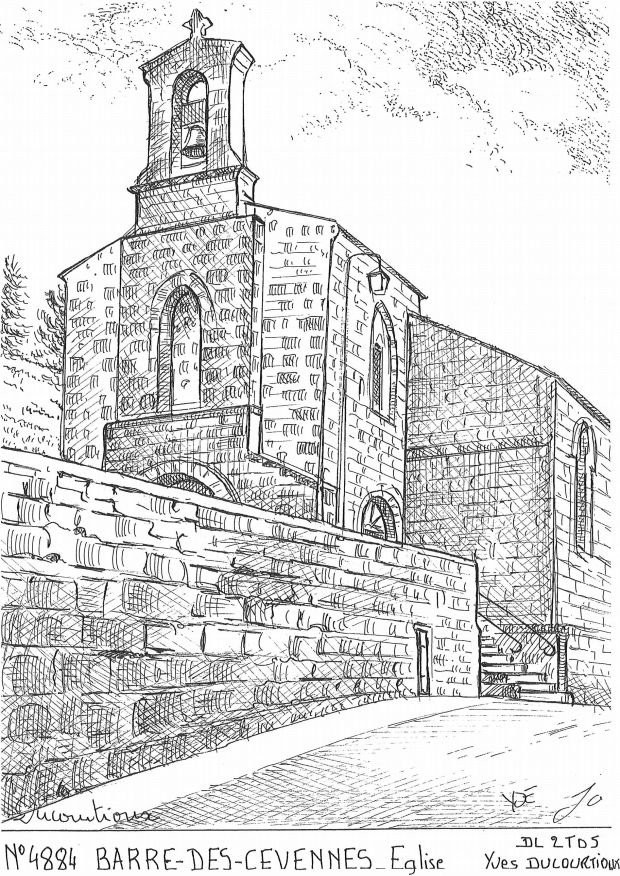 N 48084 - BARRE DES CEVENNES - glise