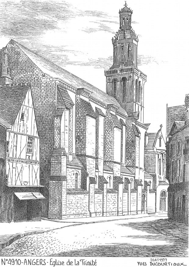 N 49010 - ANGERS - église de la trinité