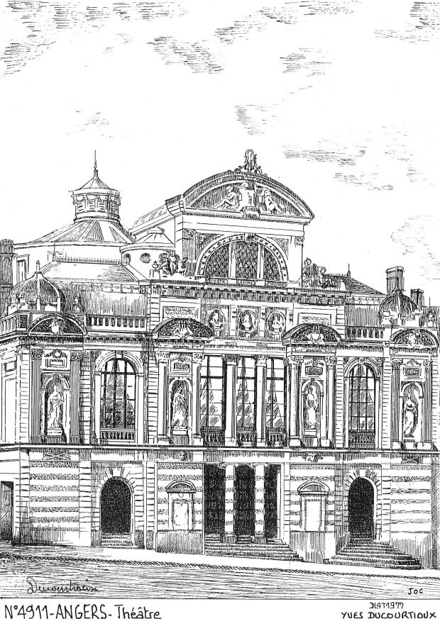 N 49011 - ANGERS - théâtre