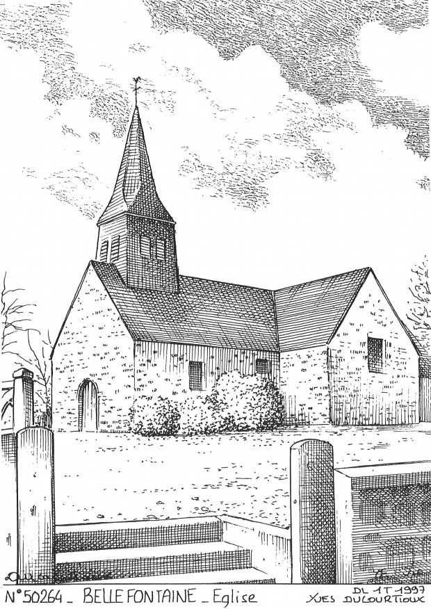 N 50264 - BELLEFONTAINE - église