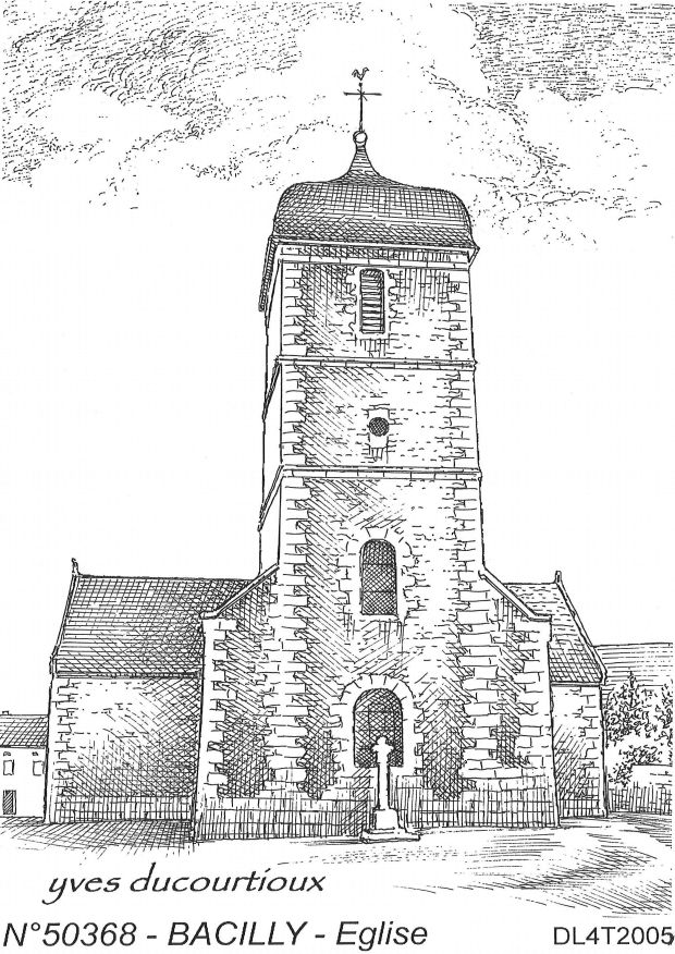 N 50368 - BACILLY - glise