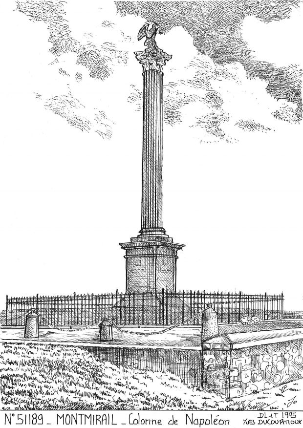 N 51189 - MONTMIRAIL - colonne de napoléon