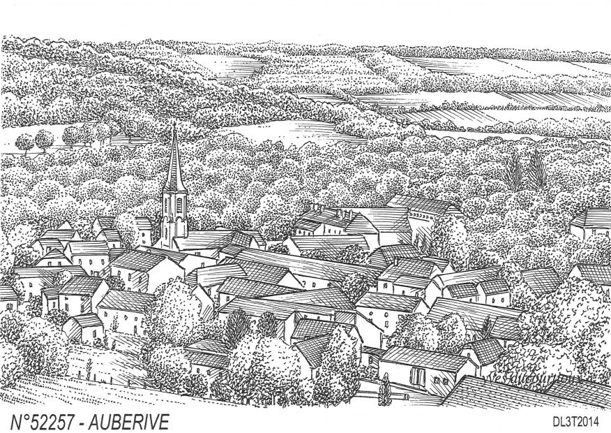 N 52257 - AUBERIVE - vue