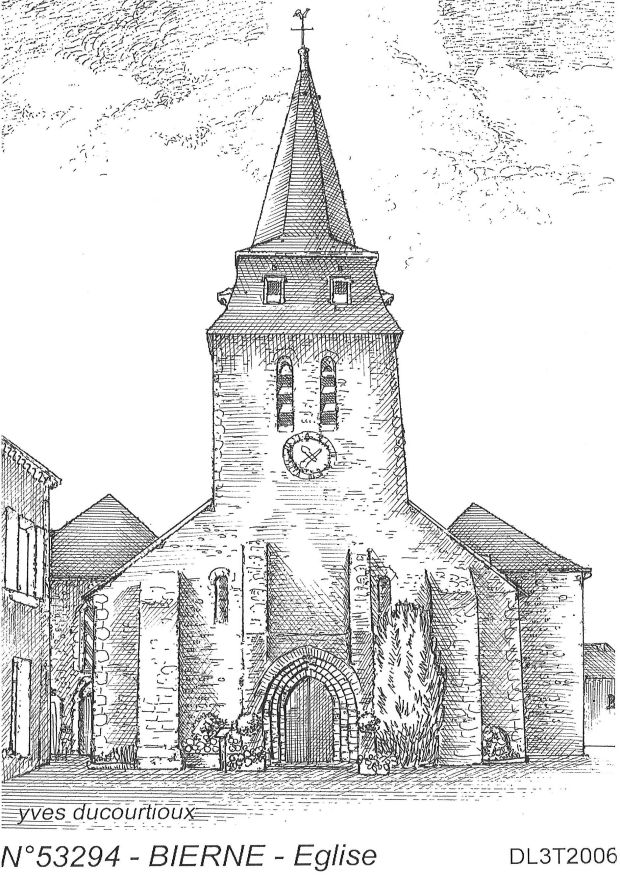 N 53294 - BIERNE - église