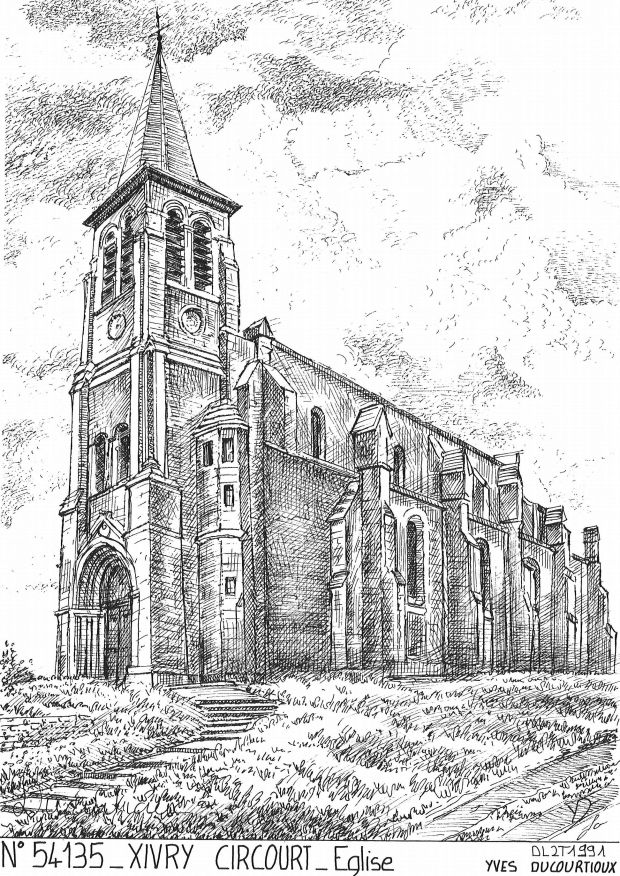 N 54135 - XIVRY CIRCOURT - �glise