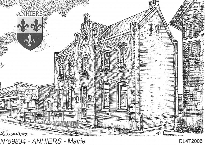 N 59834 - ANHIERS - mairie