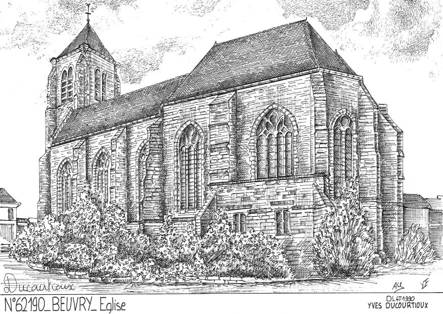 N 62190 - BEUVRY - église