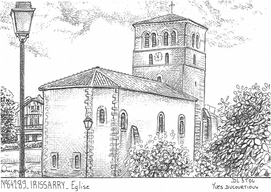 N 64289 - IRISSARRY - église