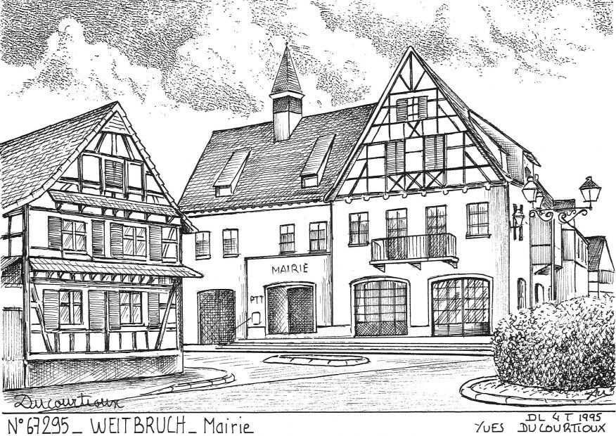 N 67295 - WEITBRUCH - mairie