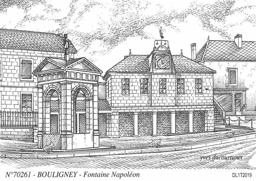 N 70261 - BOULIGNEY - fontaine napolon